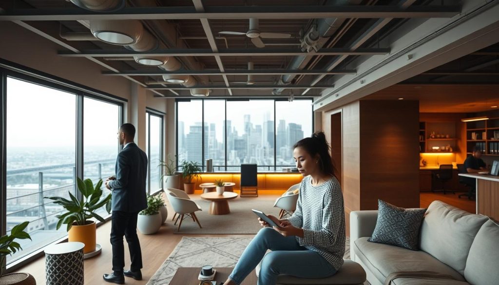 co-living tech integration benefits