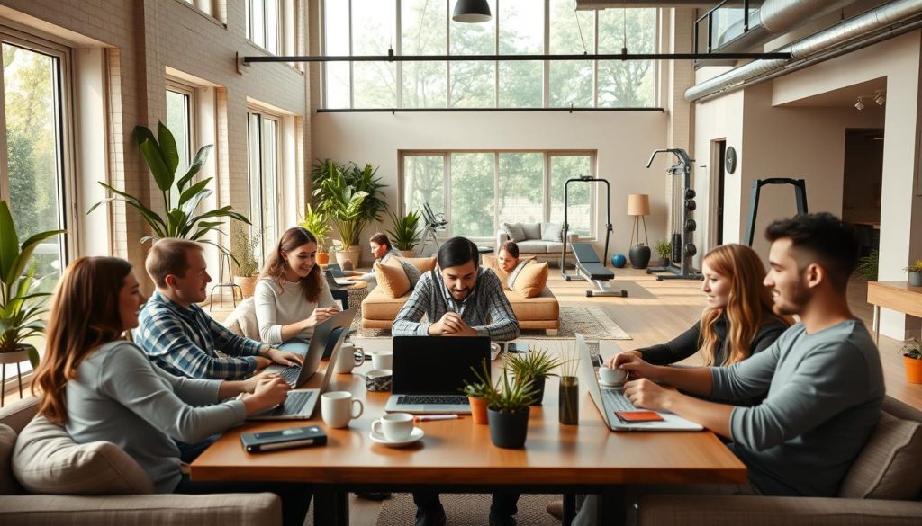 co-living work-life balance