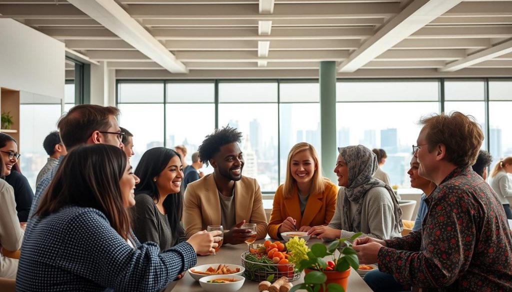 cultural exchange in co-living spaces