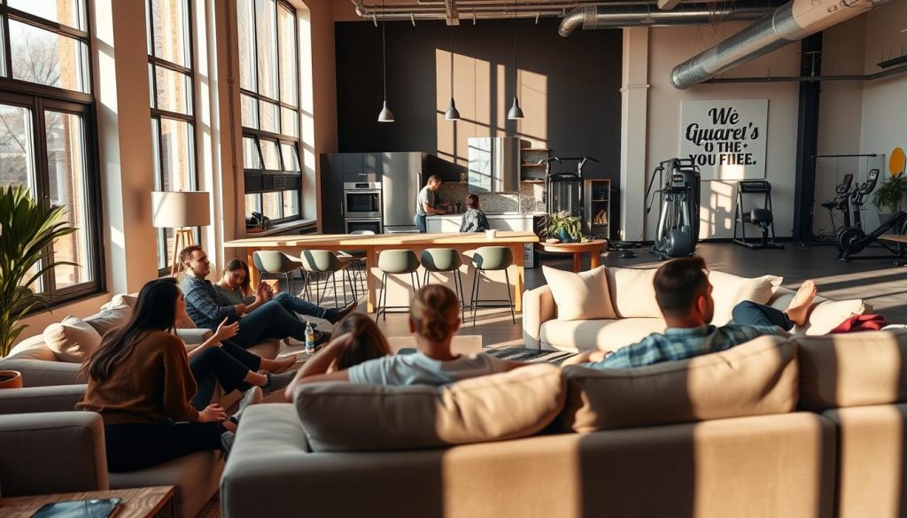 co-living amenities
