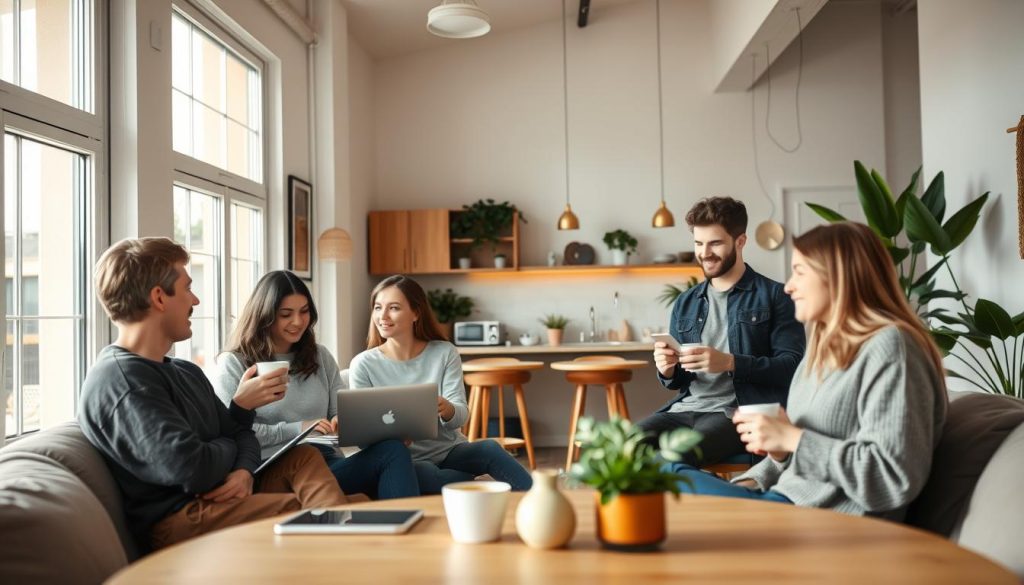 co-living lifestyle