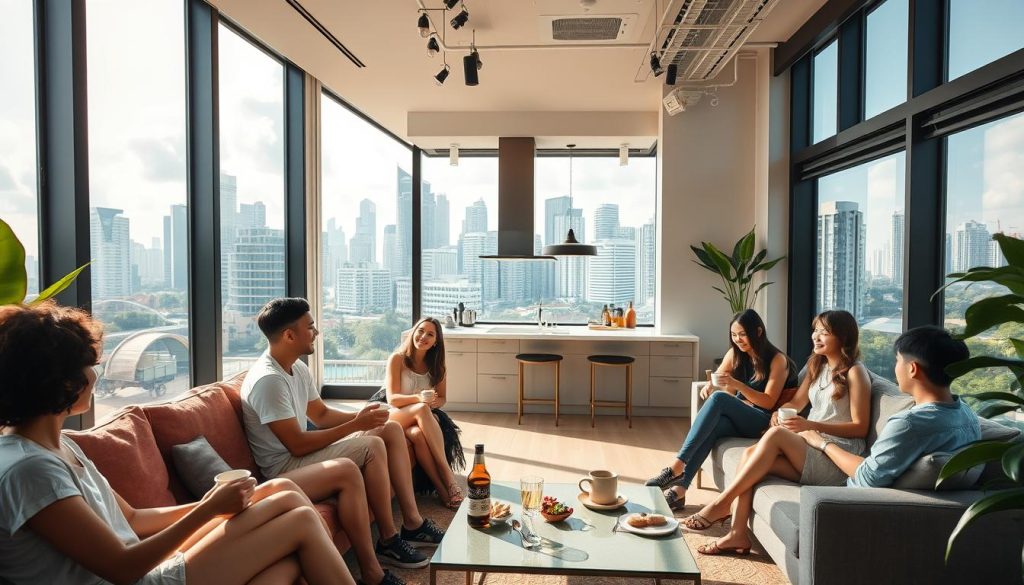 coliving spaces in Singapore