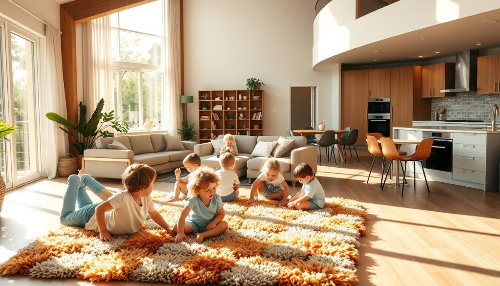 family co-living spaces