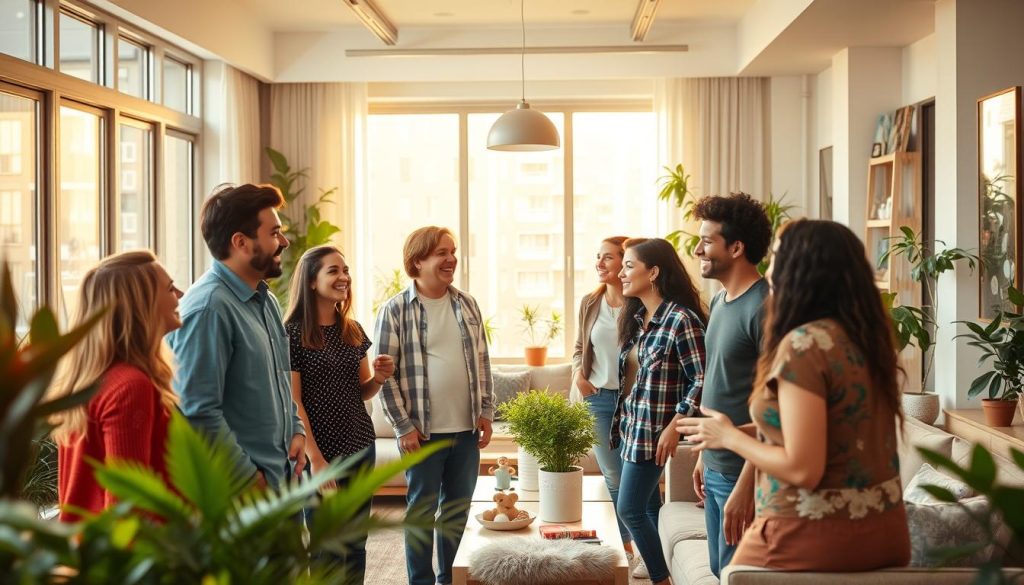 joining co-living community