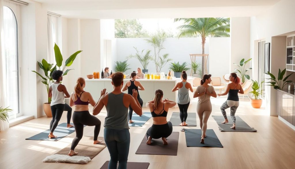 wellness initiatives in co-living spaces