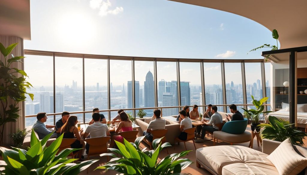 Co-living spaces in Singapore
