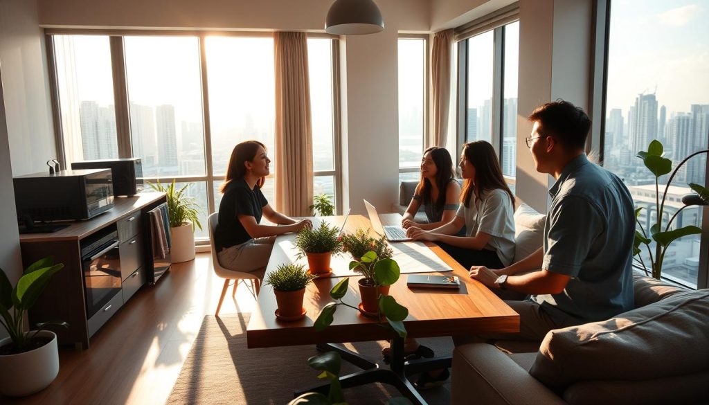 choosing co-living space in Singapore