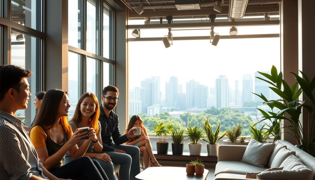 co-living community in Singapore