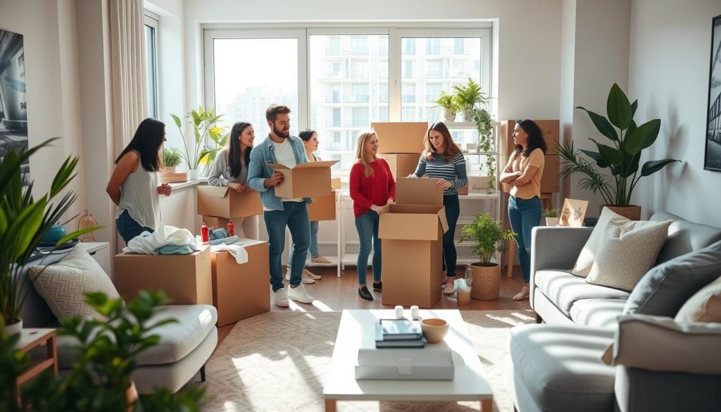 co-living community move-in process