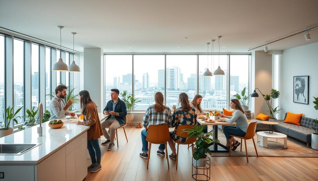 co-living management benefits