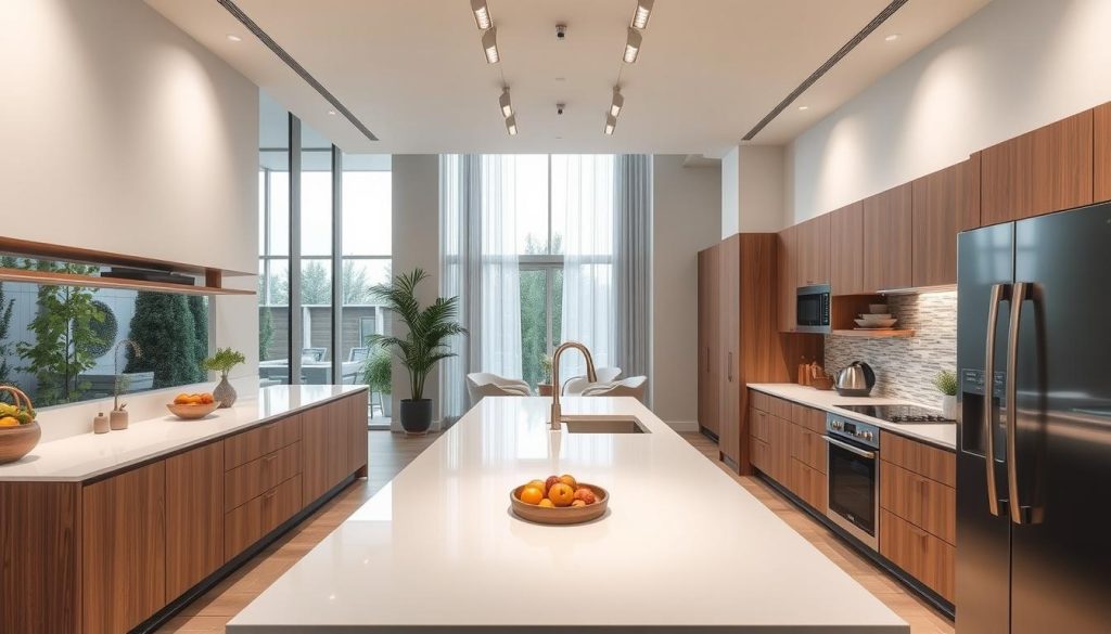 co-living modern kitchen