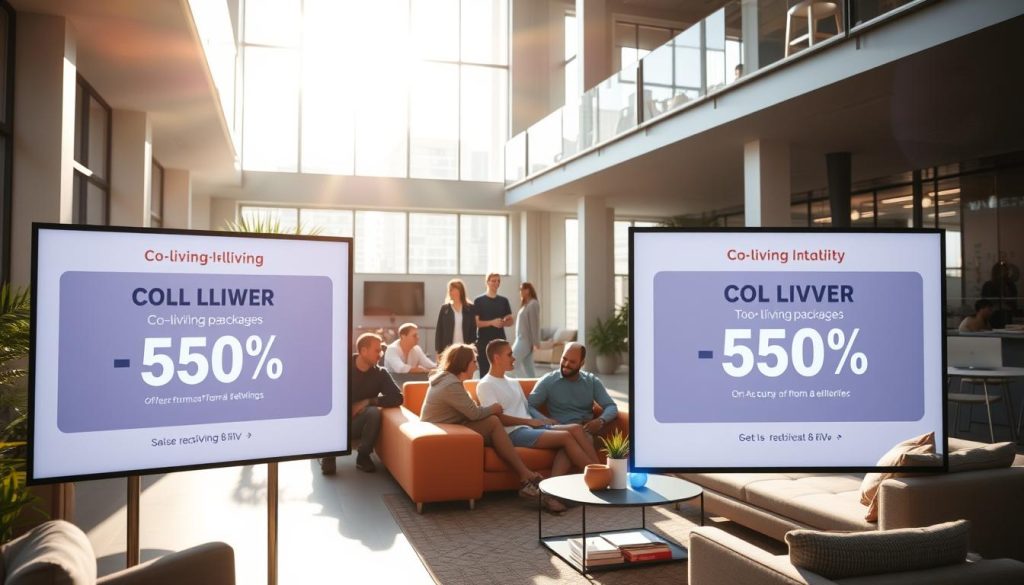co-living promotions