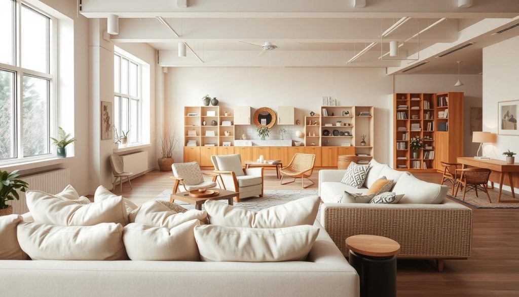 co-living room options