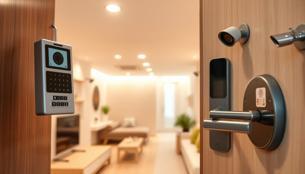 co-living security features