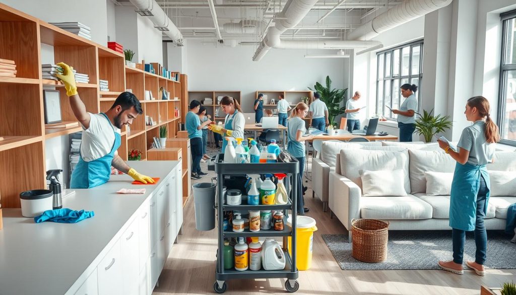 coliving cleaning process