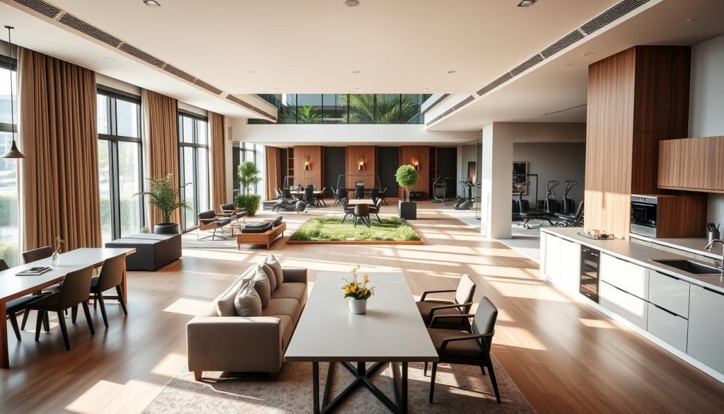 coliving condo amenities