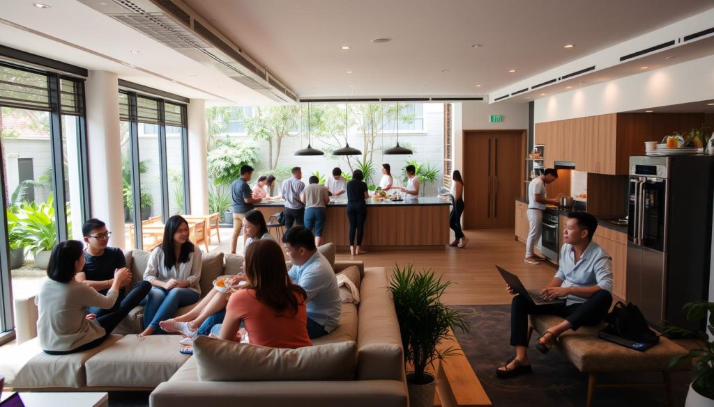 coliving room selection