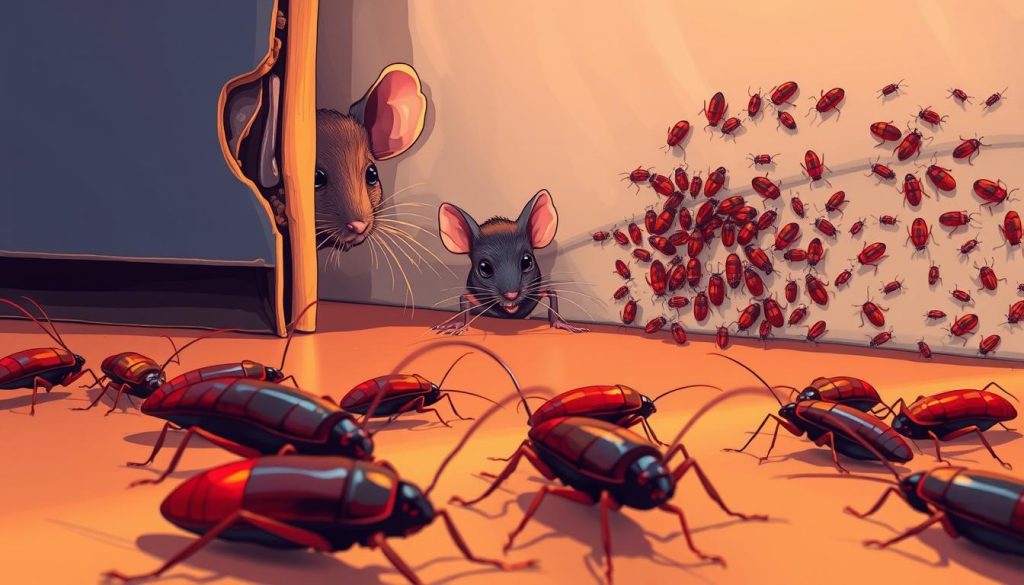 common pests in coliving environments