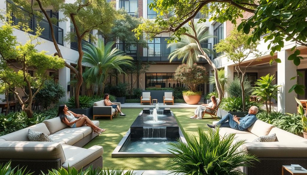 Premium Co-Living Outdoor Spaces