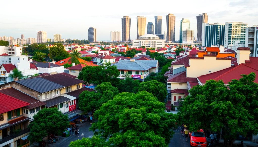 Singapore neighborhoods