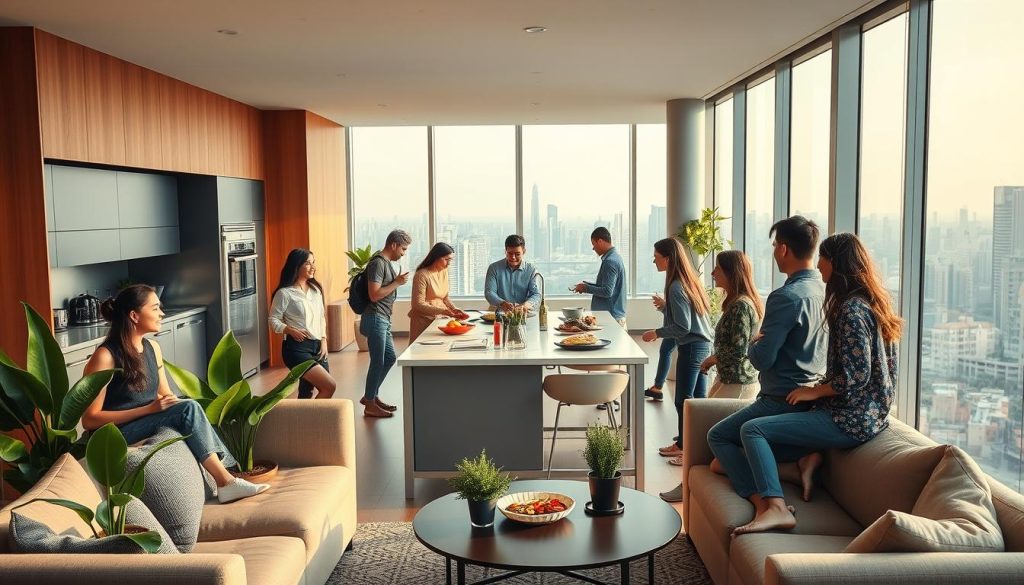 co-living benefits