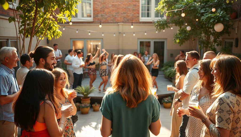 co-living community events