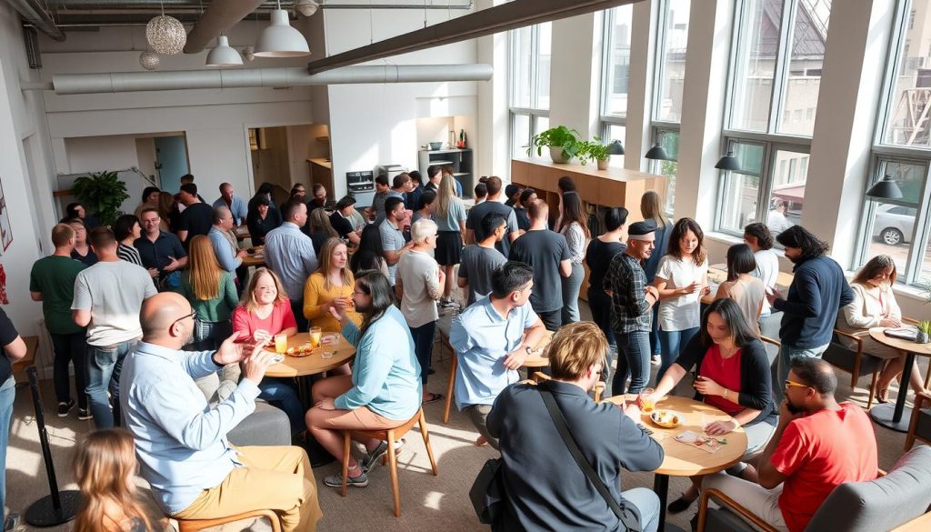 co-living community events