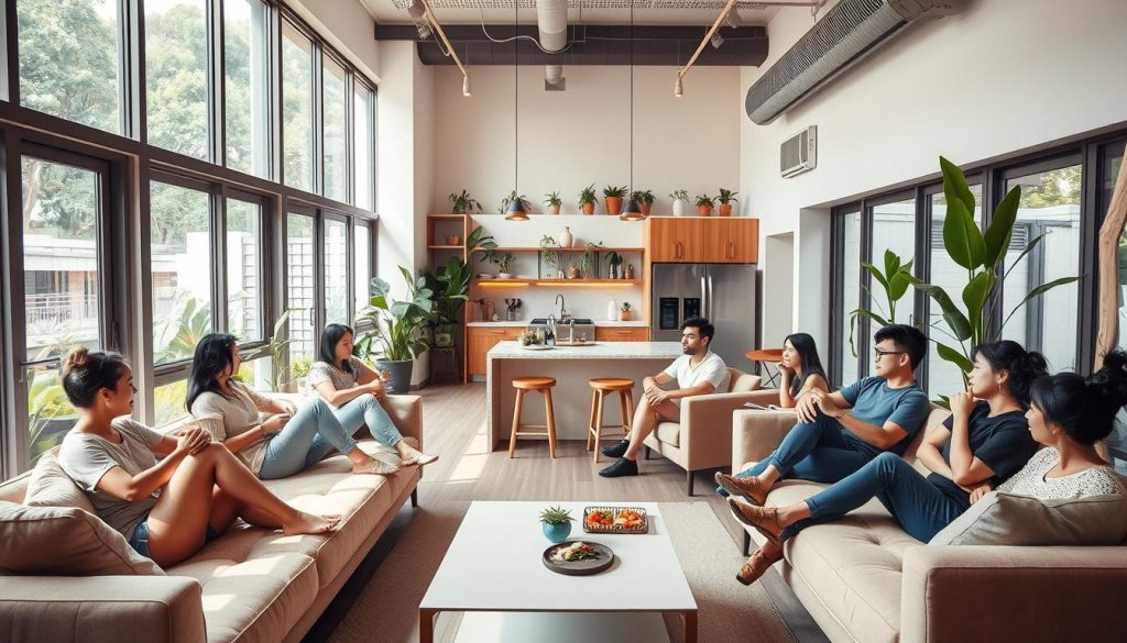 co living fully furnish room
