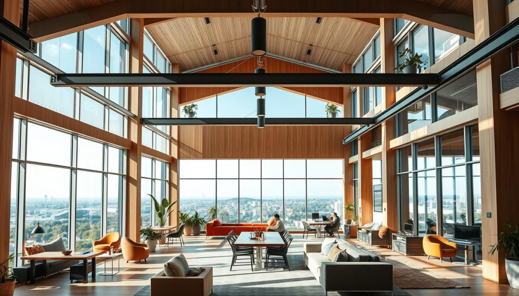 co-living remote work facilities