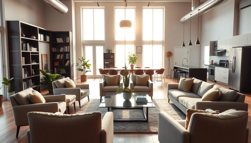 co-living room types