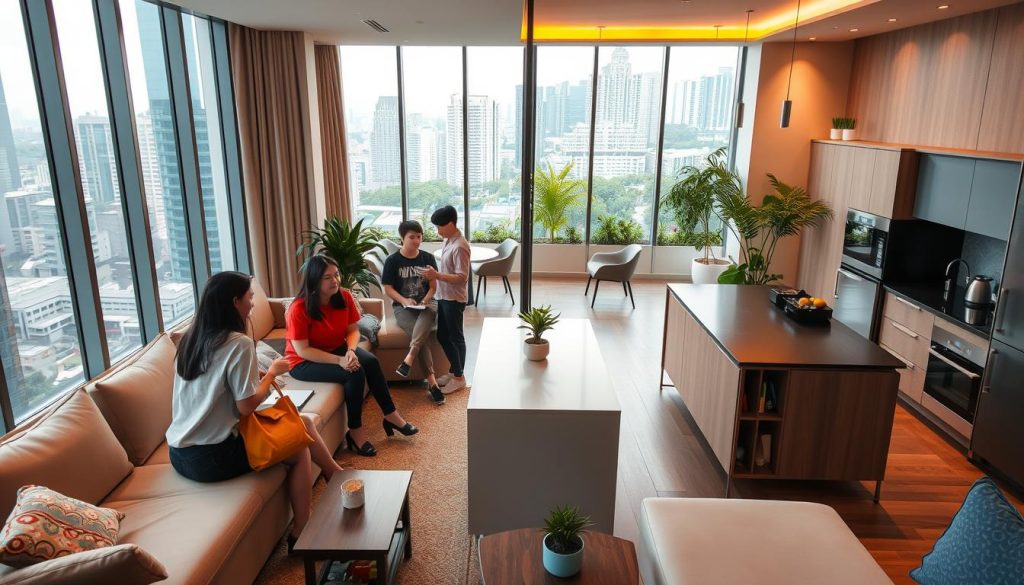 co-living space location
