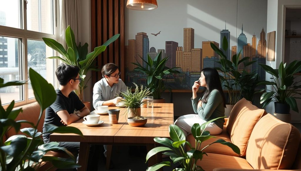 co-living trend in Singapore