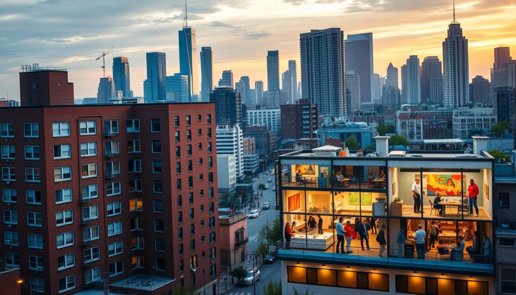 co-living vs traditional rentals