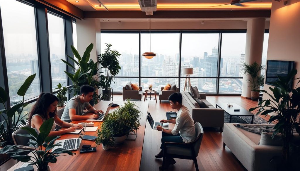 co living work-from-home spaces