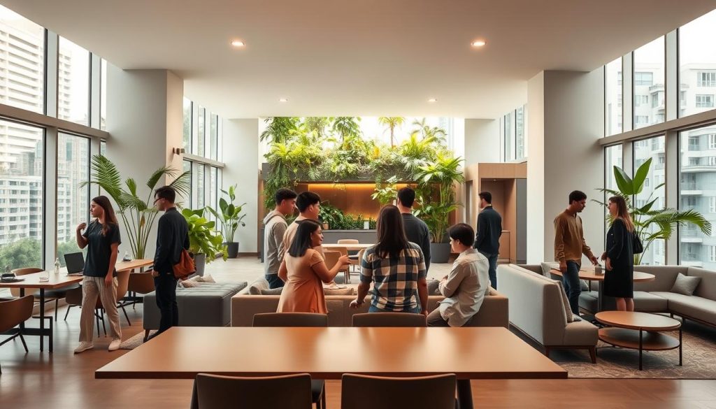 modern co-living design