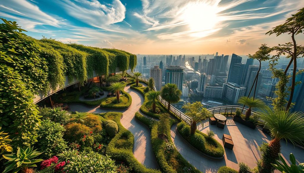 rooftop gardens