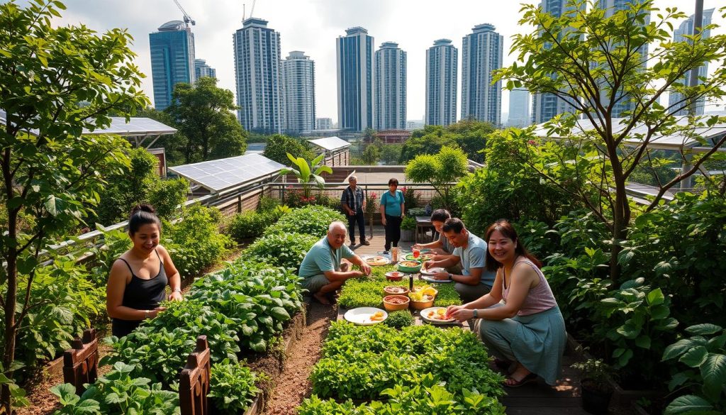sustainable living in Singapore