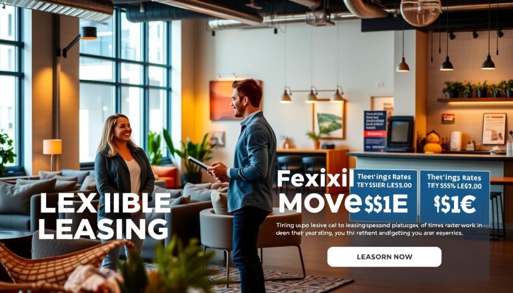 flexible leasing and move-in promotions