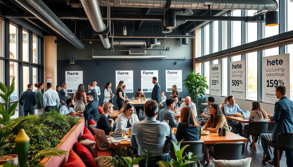 flexible rental rates and coliving promotion